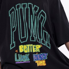 Camiseta Puma Manga Curta Getting Crafty Gender Neutral - Foto 6