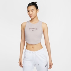 Blusa Cropped Nike Sportswear Rib CRP Tank OP - Foto 3