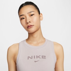 Blusa Cropped Nike Sportswear Rib CRP Tank OP - Foto 4