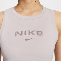 Blusa Cropped Nike Sportswear Rib CRP Tank OP - Foto 5