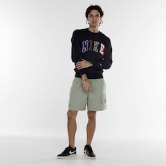 Blusa de Moletom Nike Club BB Crew - Foto 1