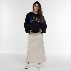 Blusa de Moletom Nike Club BB Crew - Foto 2