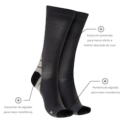 Kit 2 pares de Meias Nord Cano Longo Trilha Tamanho 34-38 Adulto - Foto 3