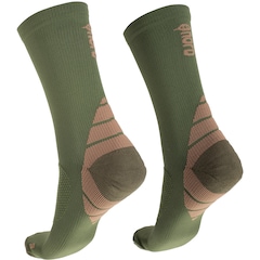 Kit 2 Pares de Meias Nord Cano Longo para Trilha - 39 A 44 - Adulto - Foto 2