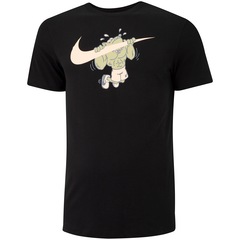 Camiseta Masculina Nike Manga Curta Dri-fit Tee Slub IY - Foto 1