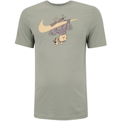 Camiseta Masculina Nike Manga Curta Dri-fit Tee Slub IY - Foto 1