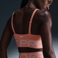 Top Fitness com Bojo Removível Nike Média Sustentação Indy Plung Bra Bold Adulto - Foto 3