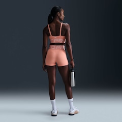 Top Fitness com Bojo Removível Nike Média Sustentação Indy Plung Bra Bold Adulto - Foto 6