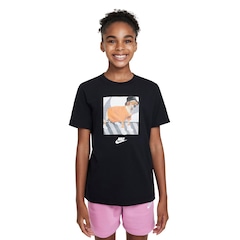 Camiseta Juvenil Nike Manga Curta Sportswear Adapt Boo - Foto 1