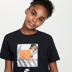 Camiseta Juvenil Nike Manga Curta Sportswear Adapt Boo - Foto 3