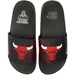 Chinelo Rider Chicago Bulls NBA Jam II Slide Adulto + Meia Cano Alto - Foto 3