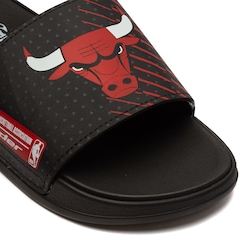 Chinelo Rider Chicago Bulls NBA Jam II Slide Adulto + Meia Cano Alto - Foto 8