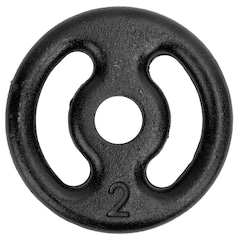 Anilha de Ferro Oxer 2 kg Vazada - Foto 1