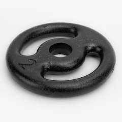 Anilha de Ferro Oxer 2 kg Vazada - Foto 2