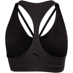 Top Fitness com Bojo Removível Puma Média Sustentação Low Impact BRA Adulto - Foto 2