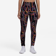 Calça Legging Feminina Farm Recorte Logotucano Cós Médio Média Compressão - Foto 4