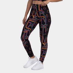 Calça Legging Feminina Farm Recorte Logotucano Cós Médio Média Compressão - Foto 5