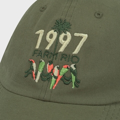 Boné Aba Curva Farm Rio Tucano Grafico Strapback Adulto - Foto 9