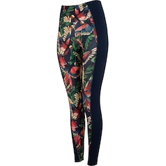 Calça Legging Feminina Farm Recorte Voo Pássaros Cós Médio Média Compressão - Foto 4