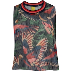 Blusa Cropped Feminina Farm Voo Pássaros Tela - Foto 7