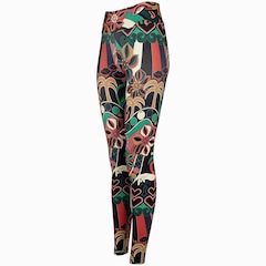 Calça Farm Legging Floresta de Cor Cós Médio Média Compressão Feminina - Foto 1