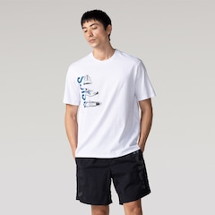 Bermuda Masculina ASICS Logo Estourado - Foto 2