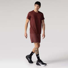 Bermuda Masculina ASICS Logo Estourado - Foto 4