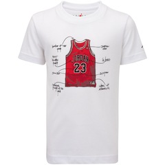 Camiseta Infantil Nike Manga Curta Jordan The Jersey - Foto 1