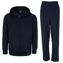 Conjunto de Agasalho Infantil ASICS Interlock Aberto - Foto 1