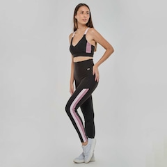 Top Fitness com Bojo Removível Vestem Média Sustentação Emma Adulto - Foto 3
