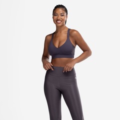 Top Fitness com Bojo Removível Vestem Média Sustentação Emma Adulto - Foto 5