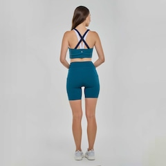 Top Fitness com Bojo Removível Vestem Média Sustentação Lins Adulto - Foto 4