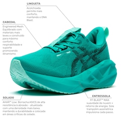 Tênis ASICS Novablast 5 Feminino - Foto 2