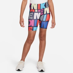 Short Nike Dri-FIT One Logo Print Infantil - Foto 5