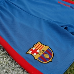 Calção do Barcelona Juvenil Recorte Dry - Foto 3