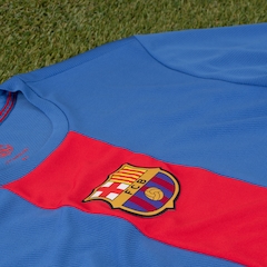 Camiseta do Barcelona Recorte Dry Masculina - Foto 2