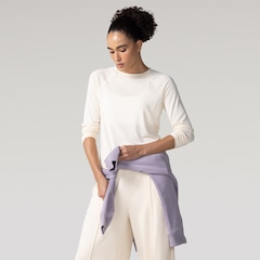 Camiseta Feminina Manga Longa ASICS Soft Casual - Foto 2