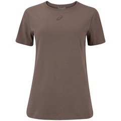 Camiseta Feminina ASICS Manga Curta Malha Spiral - Foto 1