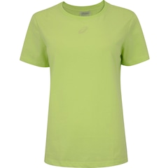 Camiseta Feminina ASICS Manga Curta Malha Spiral - Foto 1