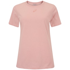 Camiseta Feminina ASICS Manga Curta Malha Spiral - Foto 1