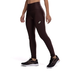 Calça Legging Feminina ASICS Brilho Cós Alto Média Compressão - Foto 2