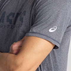 Camiseta ASICS Manga Curta Fugi - Masculina - Foto 5