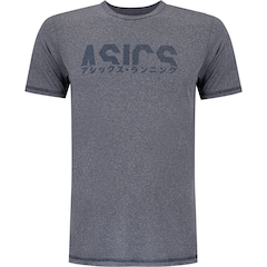 Camiseta ASICS Manga Curta Fugi - Masculina - Foto 1