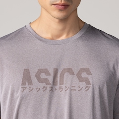 Camiseta ASICS Manga Curta Fugi - Masculina - Foto 4