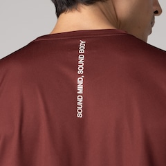 Camiseta Masculina ASICS Manga Curta Mesh Respirável Antiodor - Foto 5