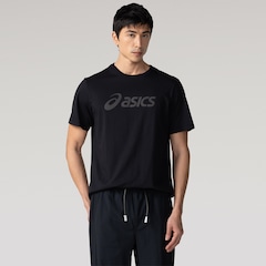 Camiseta Masculina ASICS Manga Curta Algodão Misto - Foto 1