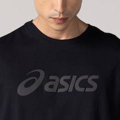 Camiseta Masculina ASICS Manga Curta Algodão Misto - Foto 5