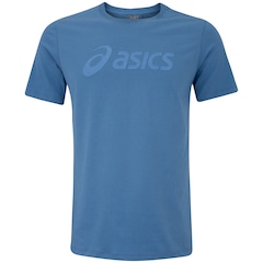 Camiseta Masculina ASICS Manga Curta Algodão Misto - Foto 1