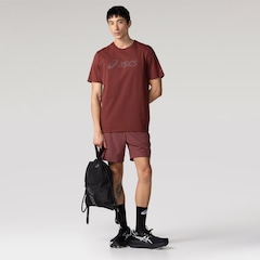 Camiseta Masculina ASICS Manga Curta Algodão Misto - Foto 3