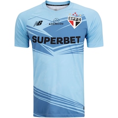 Camisa do São Paulo 25 Goleiro New Balance Masculina - Foto 1